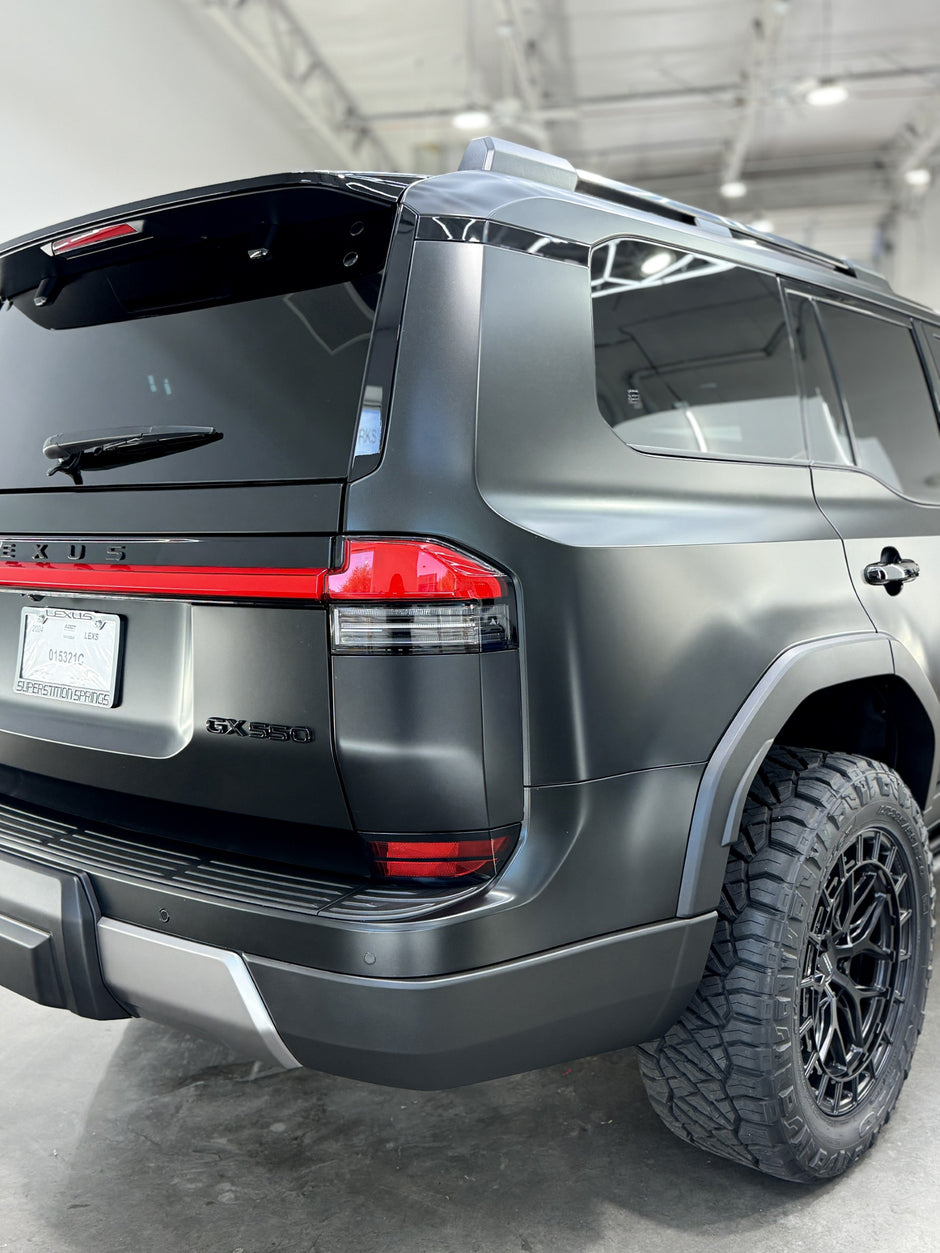 Matte black lexus gx550